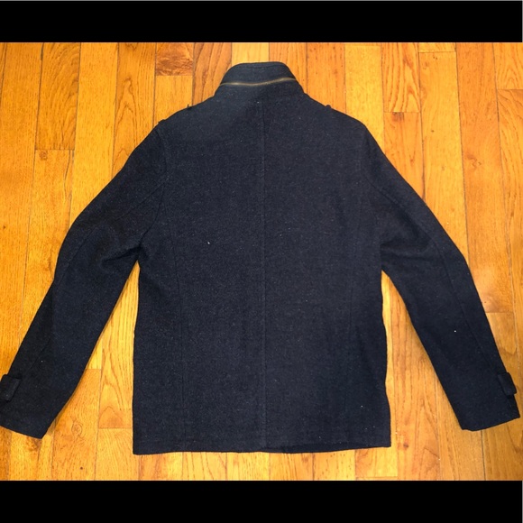 Brown sound wool coat - Picture 2 of 3